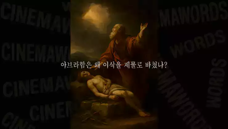 창세기-22장-아브라함은-왜-이삭을-제물로-바쳤나