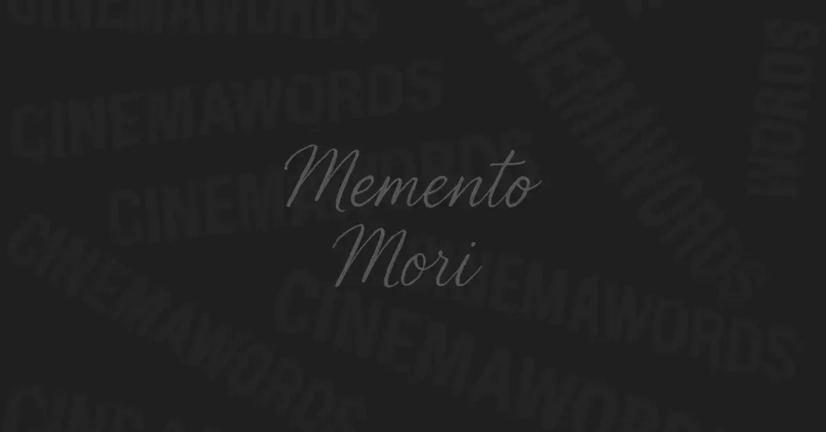 메멘토-모리-뜻